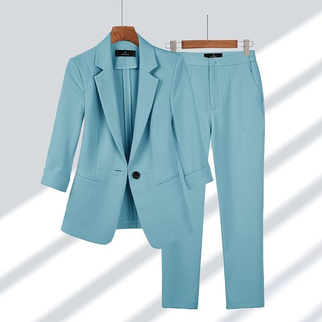 Viktoriya Two-Piece Blazer and Pant Set