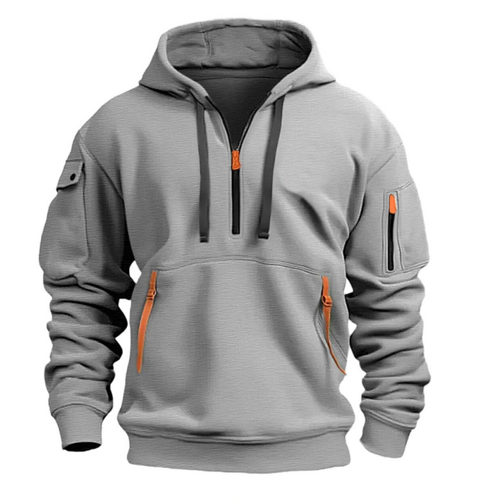 Ludomir Long Sleeve Multi Pocket Hoodie