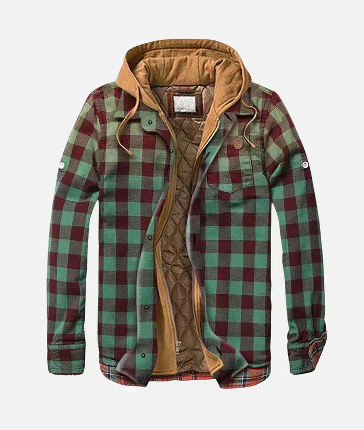 Darwin Stylish Patchwork Plaid Jacket