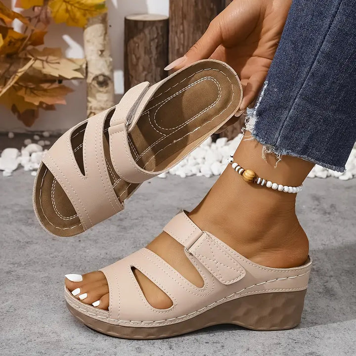 Rowella Stylish Wedge Sandal With Strap