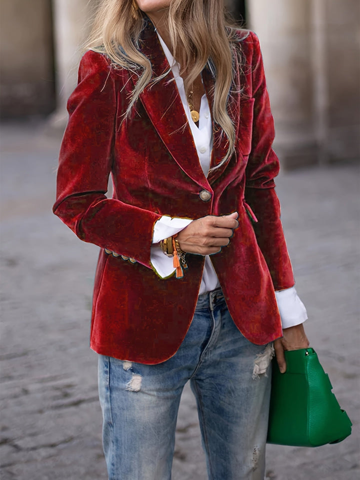 Miranda Timeless Velvet Blazer