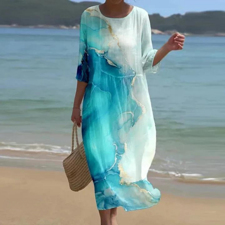 Miranda Stylish Floral Maxi Dress