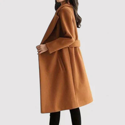 Talia The Belted Elegance Coat