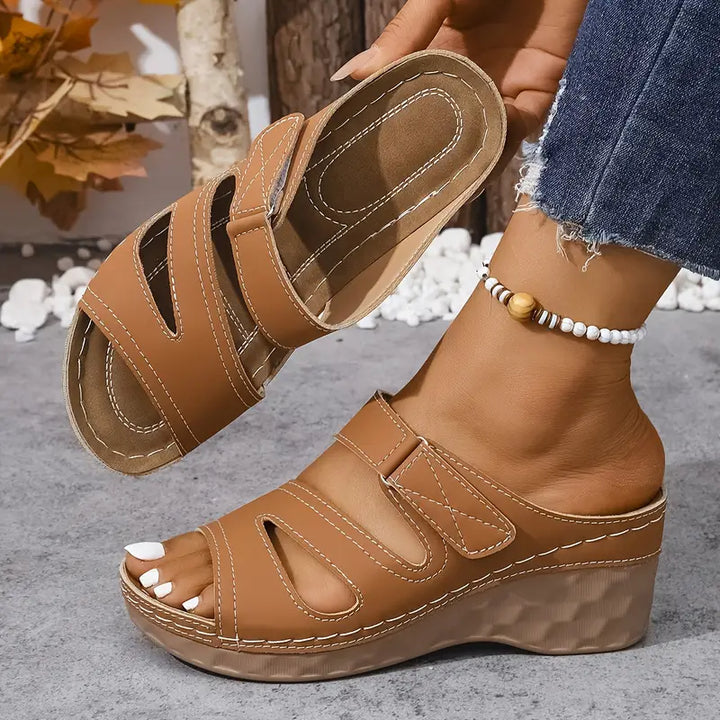 Rowella Stylish Wedge Sandal With Strap