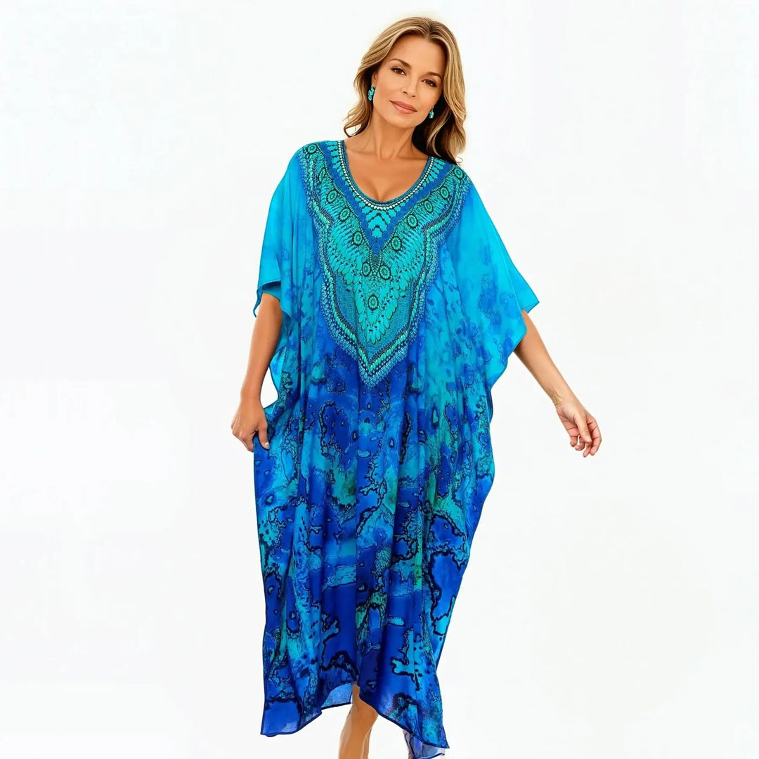 Kaftan Dress (reef)
