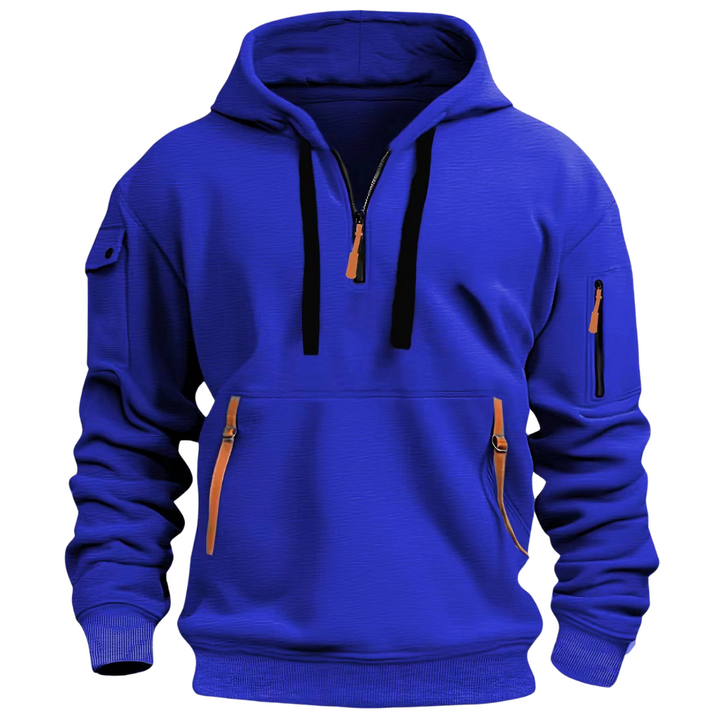 Ludomir Long Sleeve Multi Pocket Hoodie