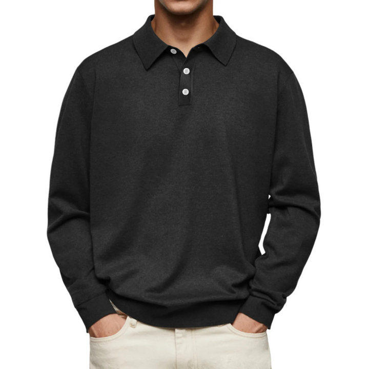 Mason Modern Long Sleeve Polo