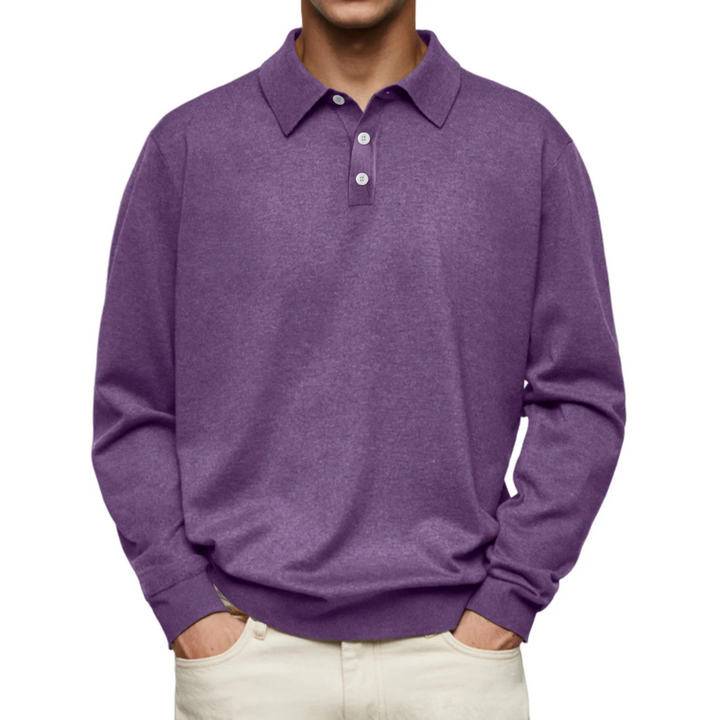 Mason Modern Long Sleeve Polo