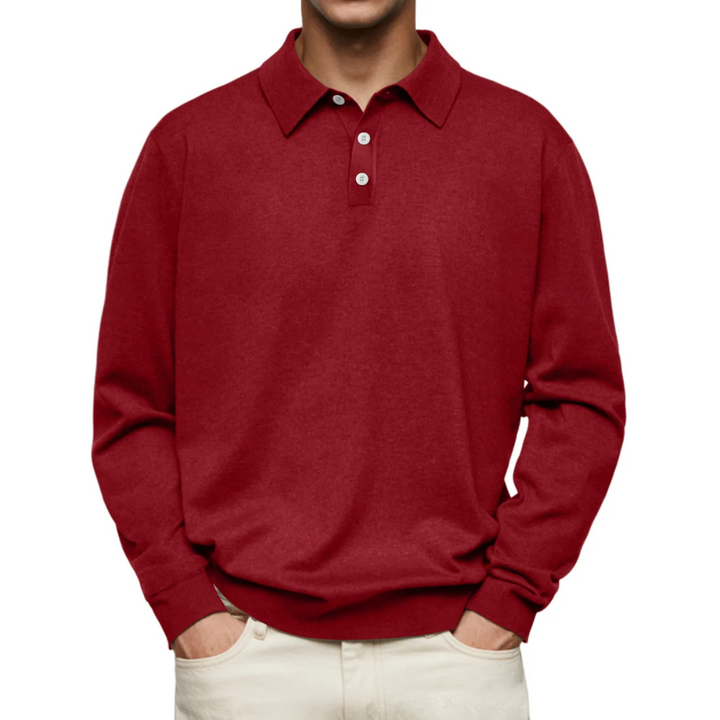 Mason Modern Long Sleeve Polo