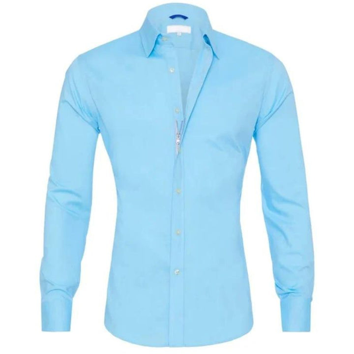 Leo Crease-resistant Zip-up Shirt