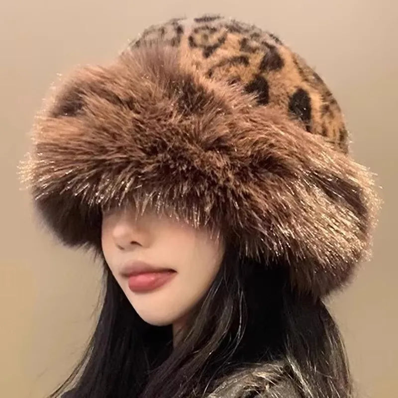 Feline Faux Fur Hat