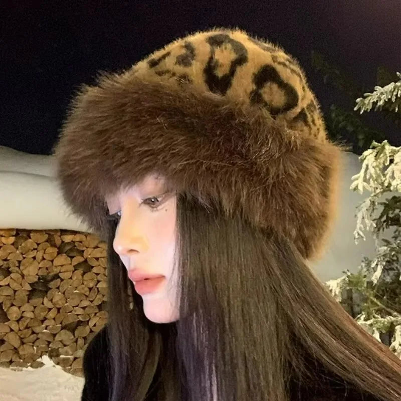 Feline Faux Fur Hat