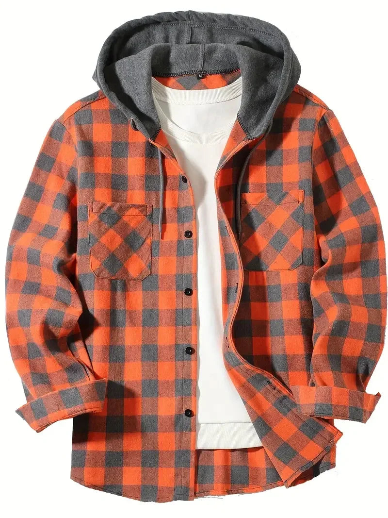 Benton Flannel Hoodie Jacket