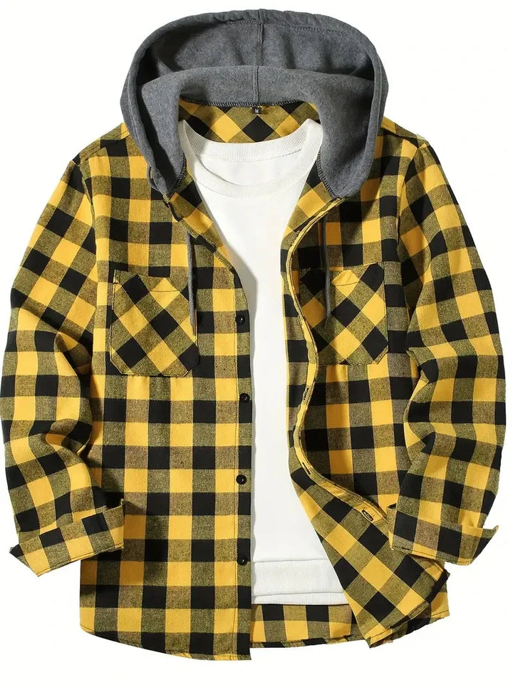 Benton Flannel Hoodie Jacket
