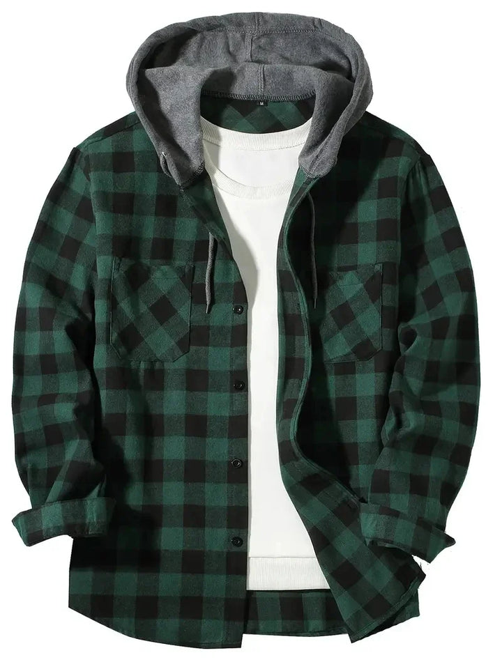 Benton Flannel Hoodie Jacket