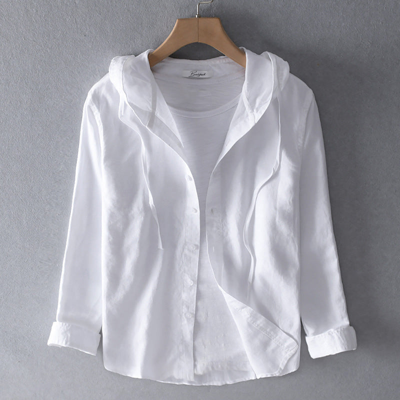Logan Breathable Linen Shirt