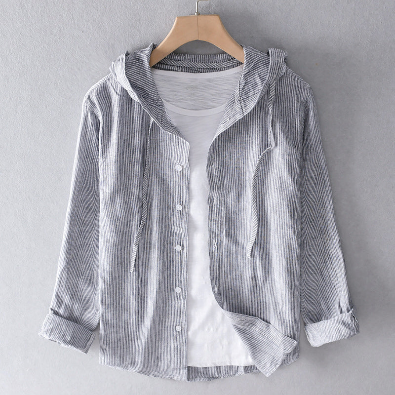 Logan Breathable Linen Shirt