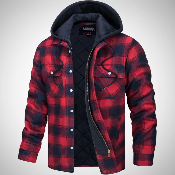 Rogue Plaid Hooded Jacket