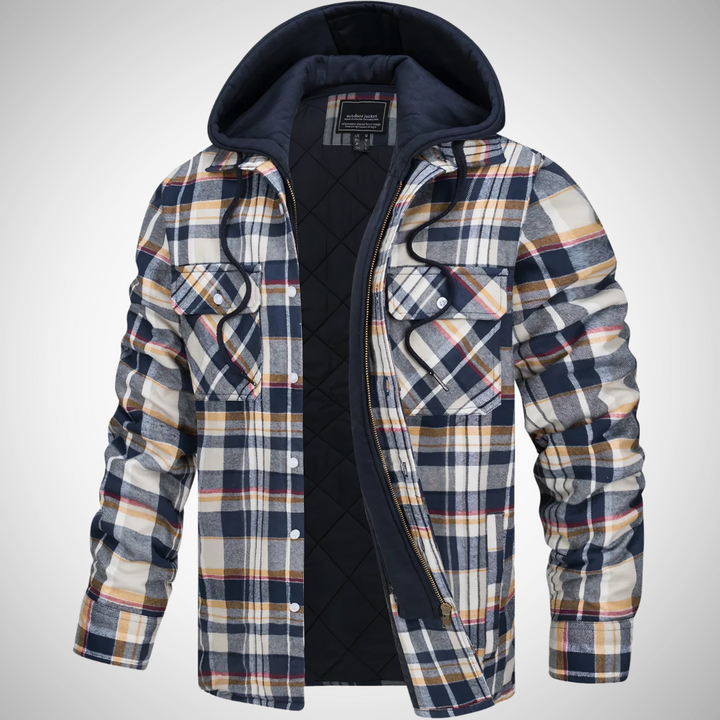 Rogue Plaid Hooded Jacket
