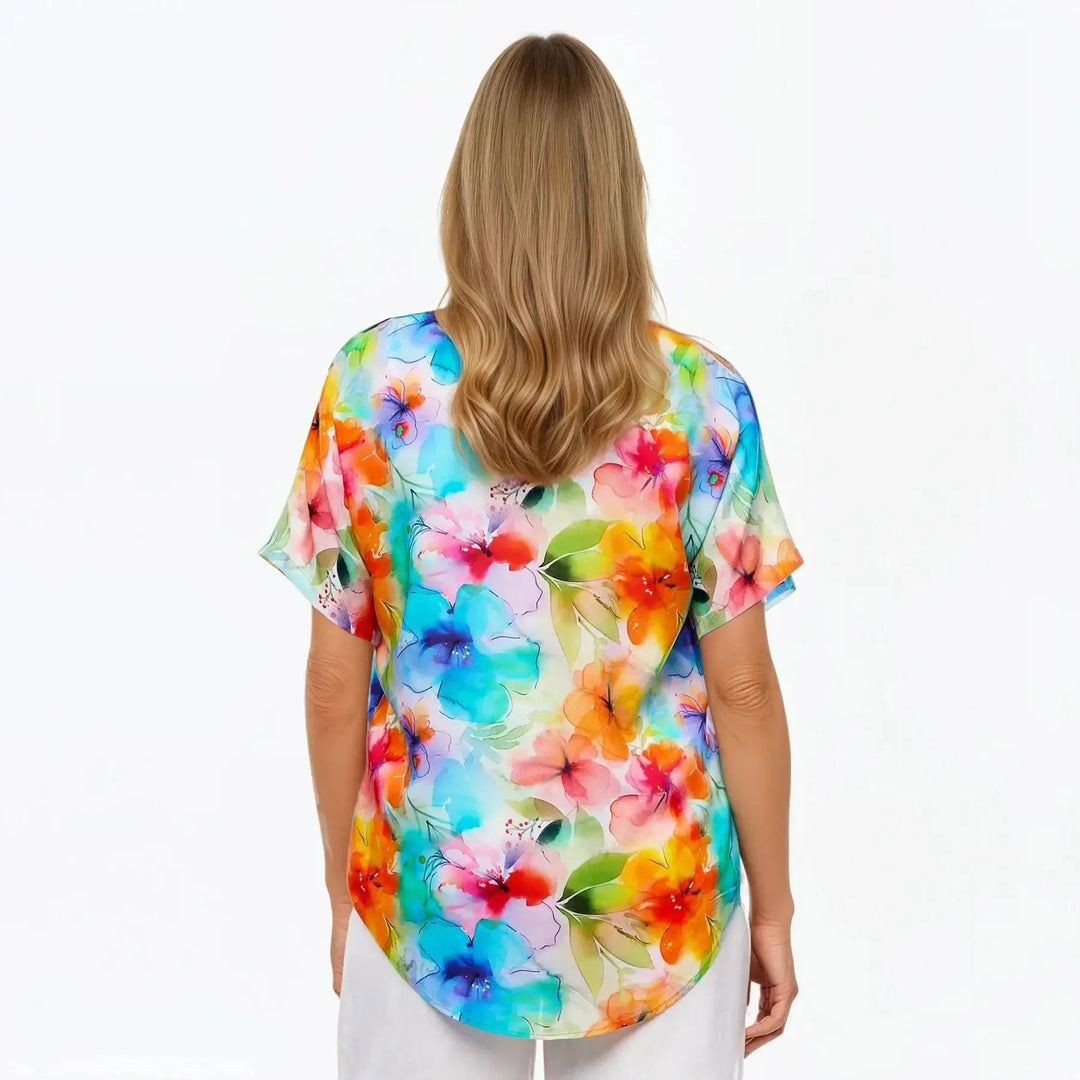 V-Neck T-Shirt (Blushing)