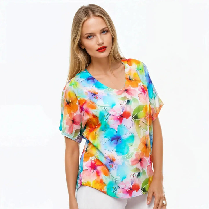 V-Neck T-Shirt (Blushing)