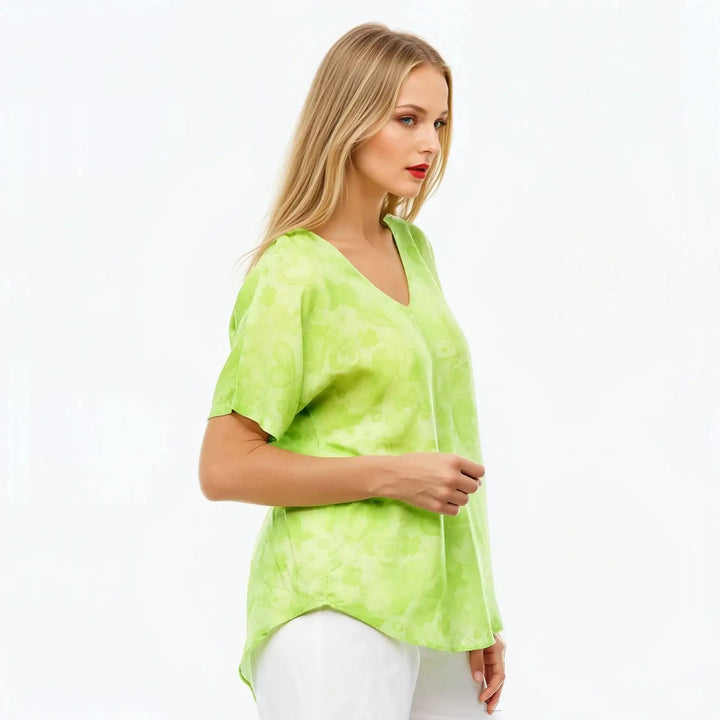 V-Neck T-Shirt (Love Lime)