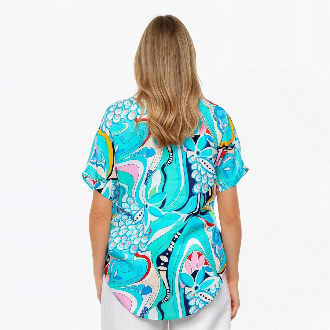 V-Neck T-Shirt (Sakura)