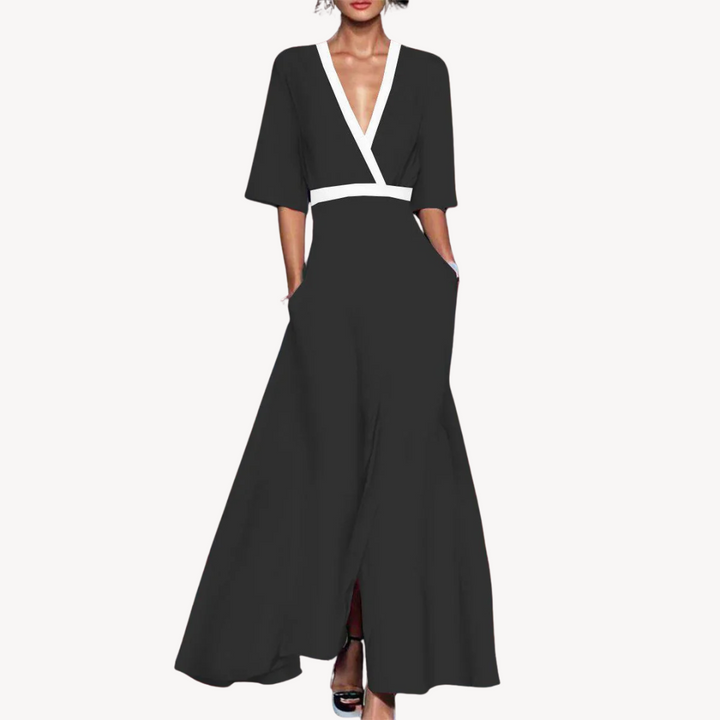 Women’s Maxi Dress Wrap Style | Evening