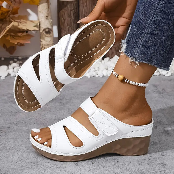 Rowella Stylish Wedge Sandal With Strap
