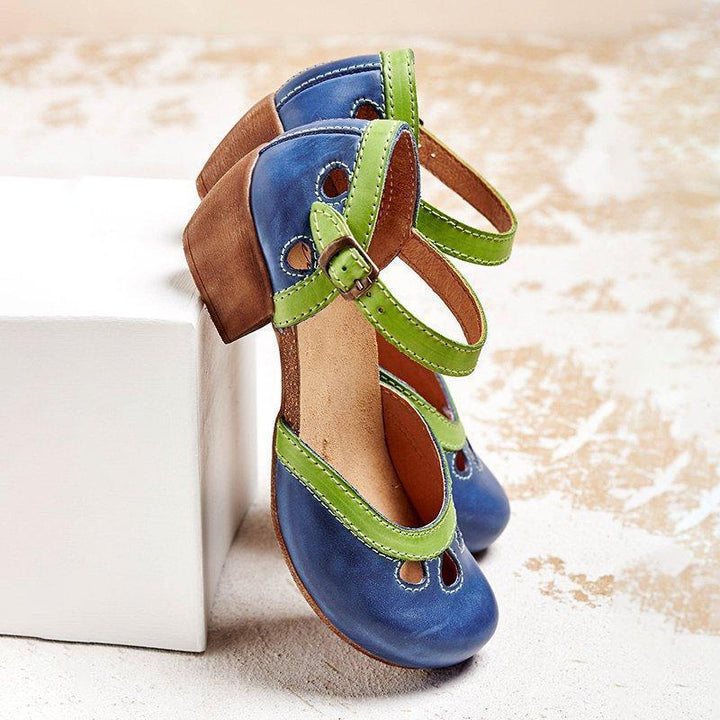 Alice Orthopedic Sandals With Low Heels