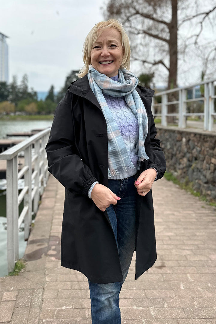 Leanne Water-Resistant Oversized Hooded Jacket