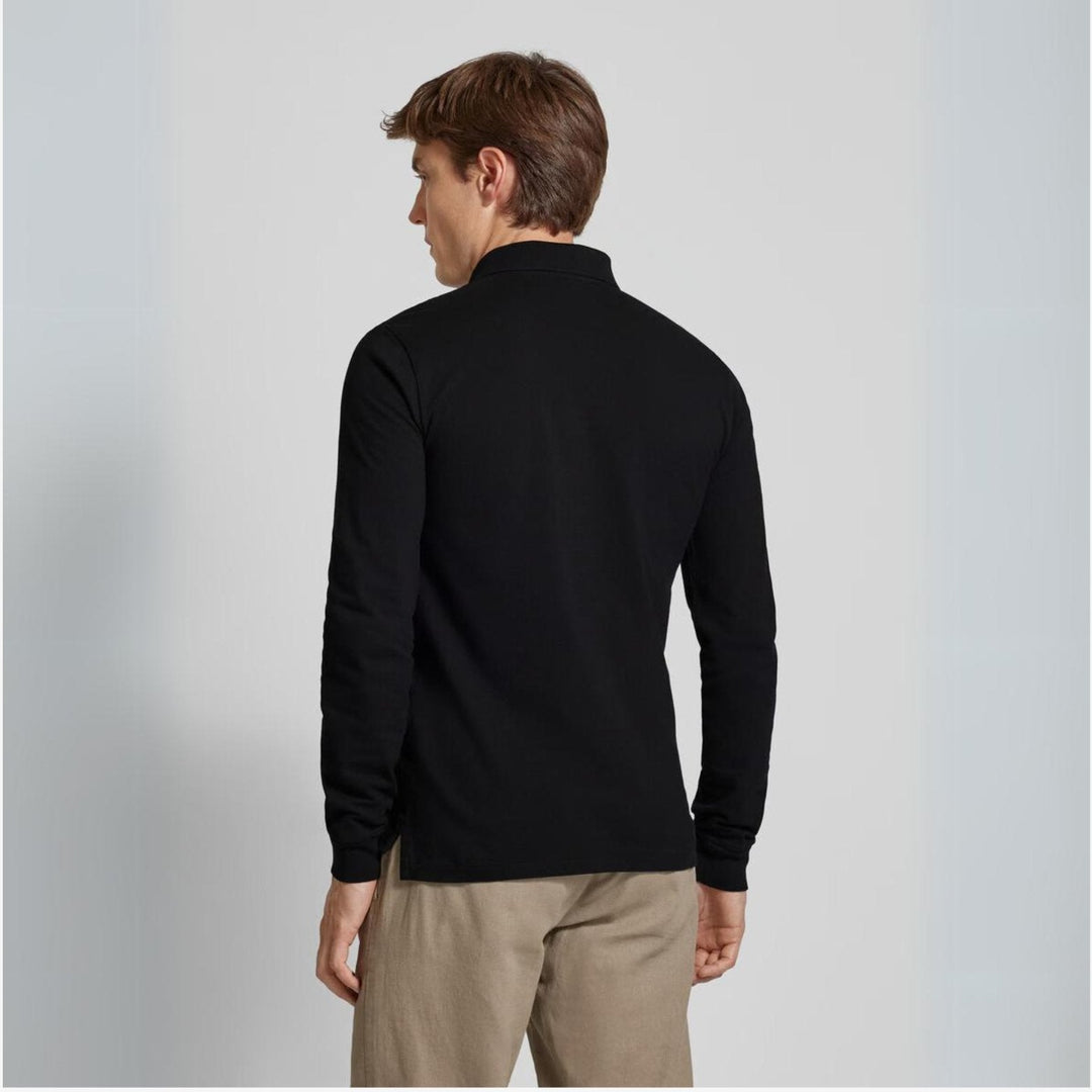 James Casual Long-Sleeve Polo