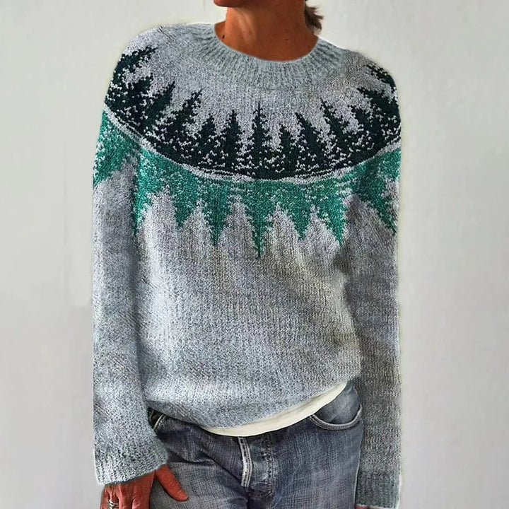 AMELIE RETRO KNITTED JUMPER