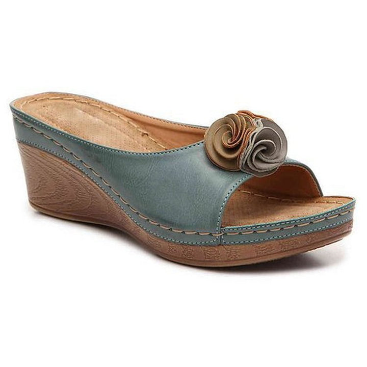 BRONYA COMFORTABLE LEATHER SANDALS